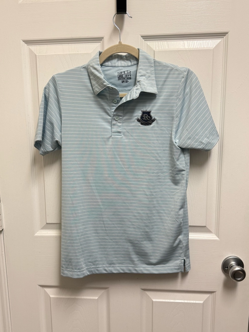 Garb Striped Golf Polo